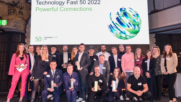 Wachstumsstärkste Tech-Unternehmen Deutschlands ausgezeichnet - Die Sieger des Deloitte Technology Fast 50 Award 2022 - Quelle: Deloitte